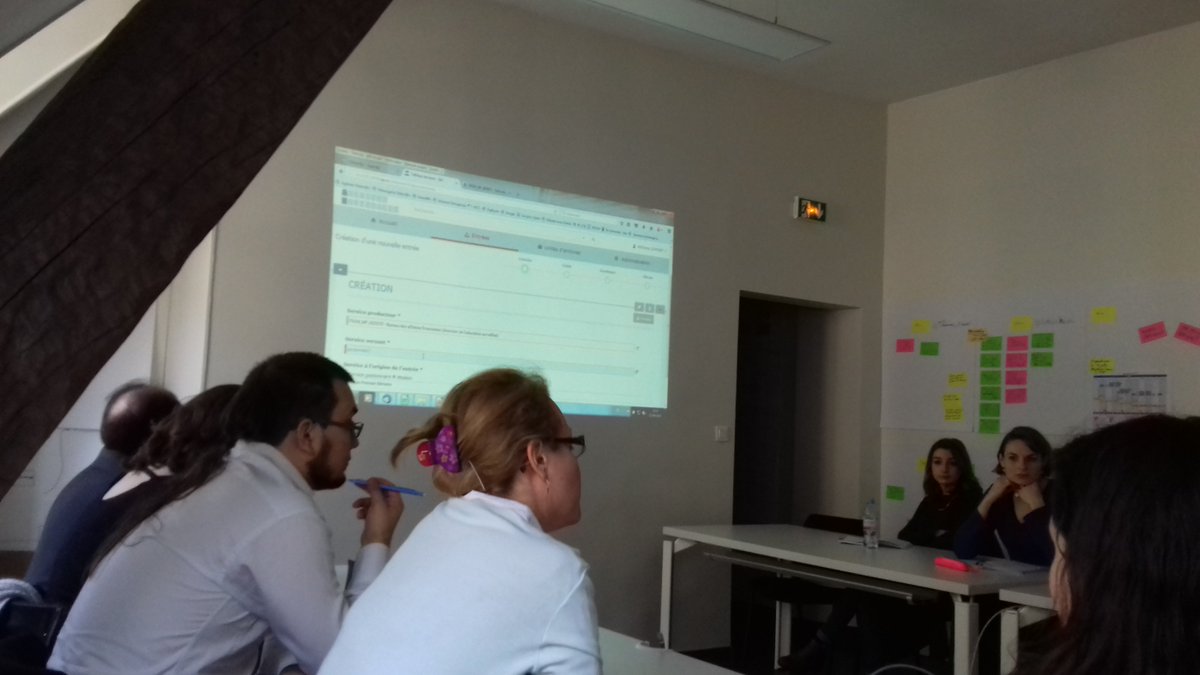 ArchivesnatFr's tweet photo. En avril, les tests utilisateurs se poursuivent ainsi que les présentations des derniers développements #Agile réalisés par le #ProjetADAMANT https://t.co/fTnenEBEGJ https://t.co/rpWuxgwpGf