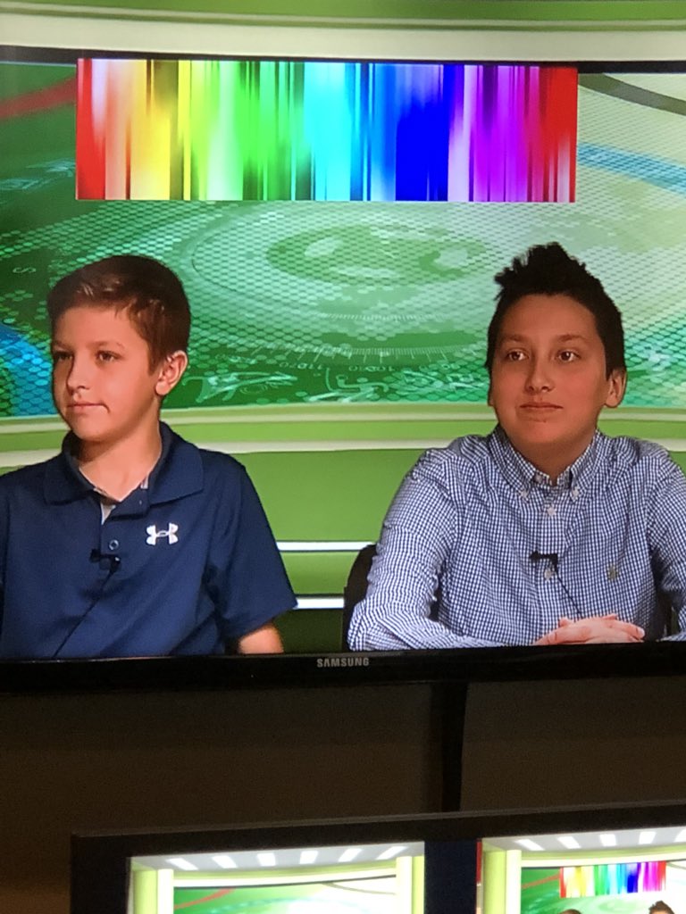 SS_Gr5's tweet photo. Mrs. Daron’s 2018 Newscast https://t.co/YvhJF2frl0