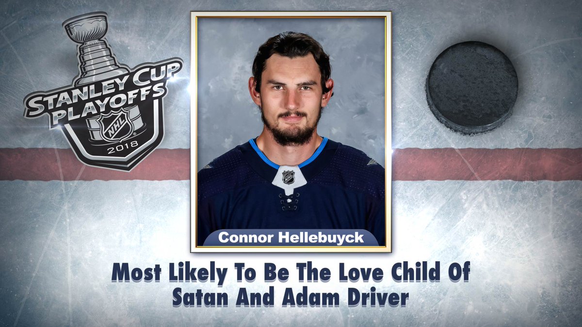 FallonTonight's tweet photo. In honor of the #StanleyCup Playoffs, Jimmy handed out some very rare awards to a few @NHL players! 🏆🏒 https://t.co/PJZn1K43s8 https://t.co/mvrjbbCDtX