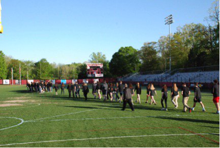 CatholicNewsCLT's tweet photo. Charlotte Catholic students remember Columbine, other school shooting victims during prayer service   @CCHSCougarNews            
https://t.co/703cwPuklx https://t.co/74OAOFkLwn