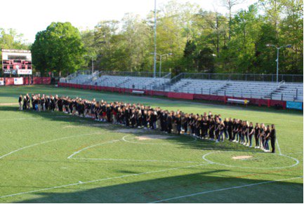 CatholicNewsCLT's tweet photo. Charlotte Catholic students remember Columbine, other school shooting victims during prayer service   @CCHSCougarNews            
https://t.co/703cwPuklx https://t.co/74OAOFkLwn