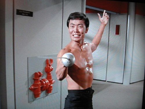 And a very happy TOSS Birthday to Mr Sulu, George Takei! 