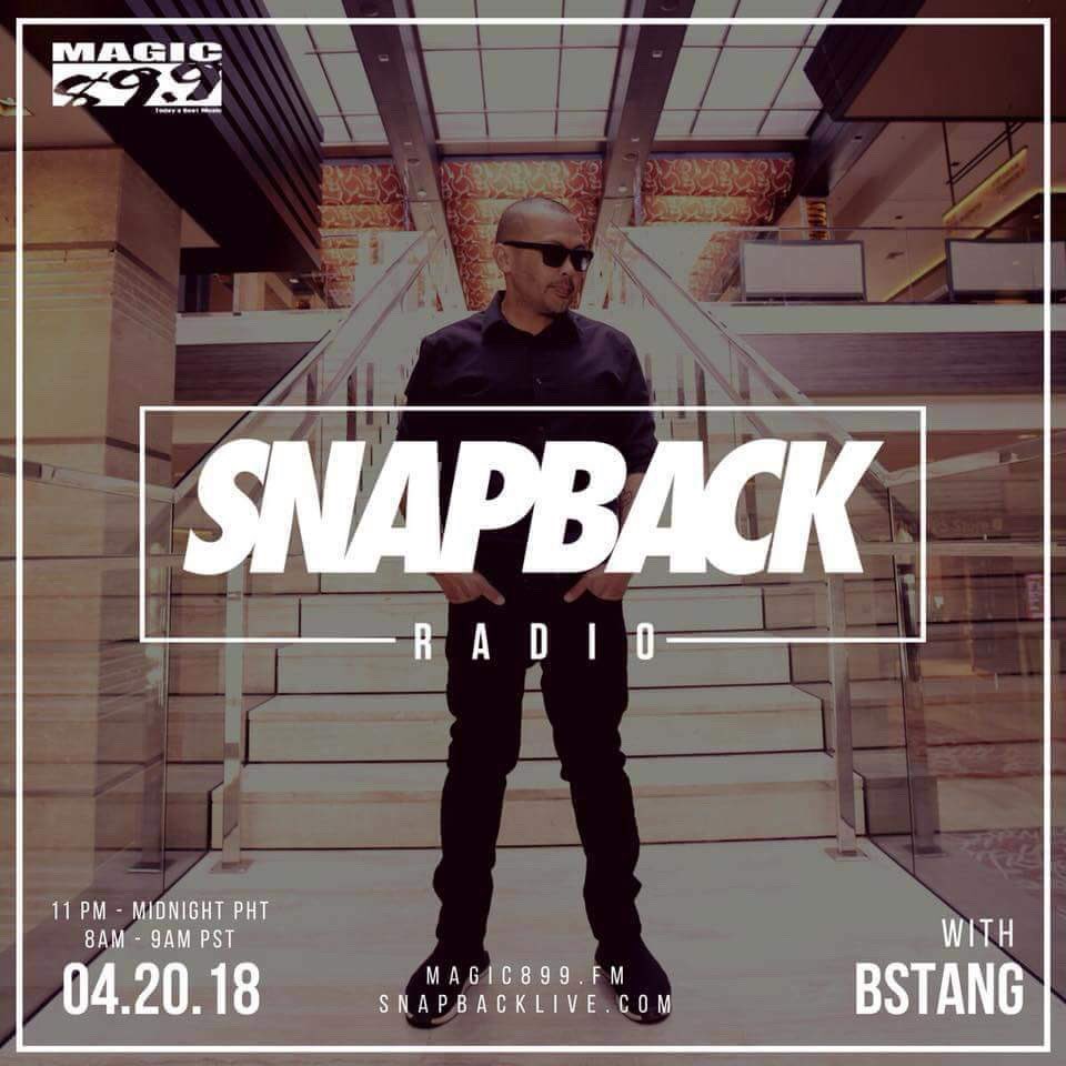 Magic899's tweet photo. Those #SlammaJamma and #SnapbackRadio beats that you're loving tonight? They're by @rupertfeliciano and #bstang 🎉 https://t.co/S9zm49lRoh