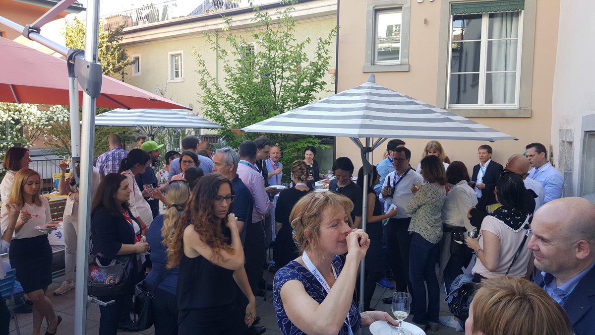 Bei Traumwetter geht's in die Verlängerung. Prost und herzlichen Dank an alle Anwesenden! #hrbcz18