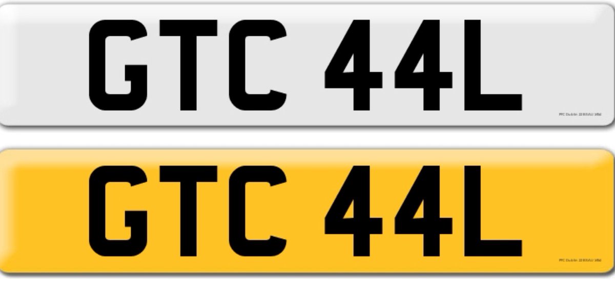 GTC 44L is a #UK #cherishednumberplate for sale.

#Ferrari #M1 #FerrariGtc4Lusso #M6 #FerrariF1 #M25 #AZERBAIJAN GP #M40 #LondonMarathon2018 #supercar #FTSE100 #FerrariGB #F1GP #Silverstone #Silverstoneauction #classiccar #GTCLusso #ClassicFerrari. #investment.
Please RT. Thanks.