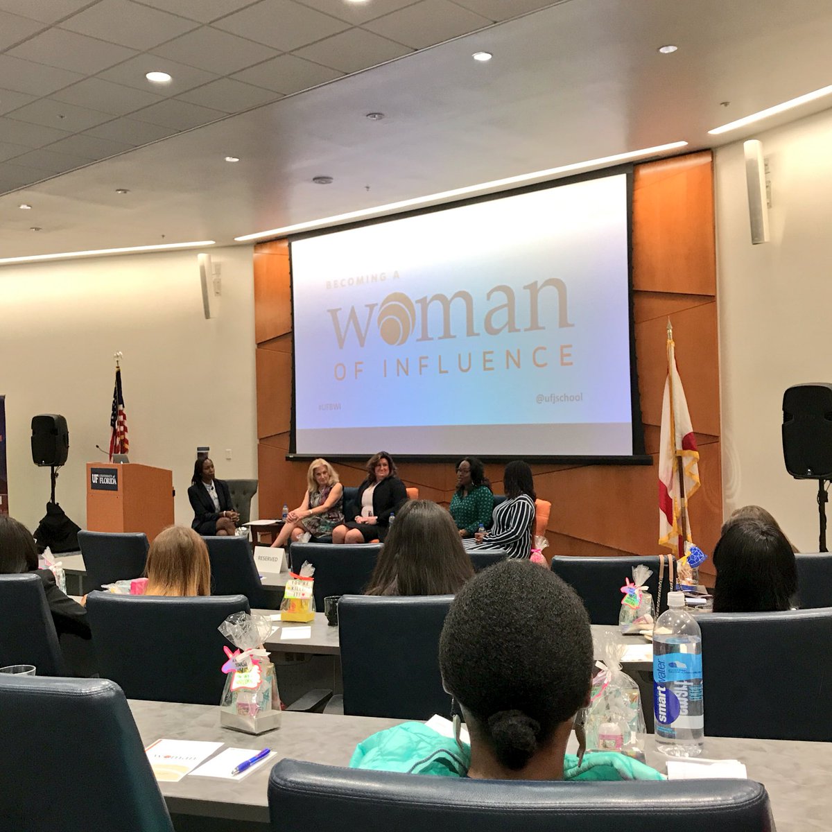 UFJSchool's tweet photo. When you’re unsure of yourself, Executive Story Editor of @EmpireFOX @JNJSJ said, “Embrace the fact that fear is always going to be there and move on.” #UFBWI https://t.co/Huz5TB3a4O