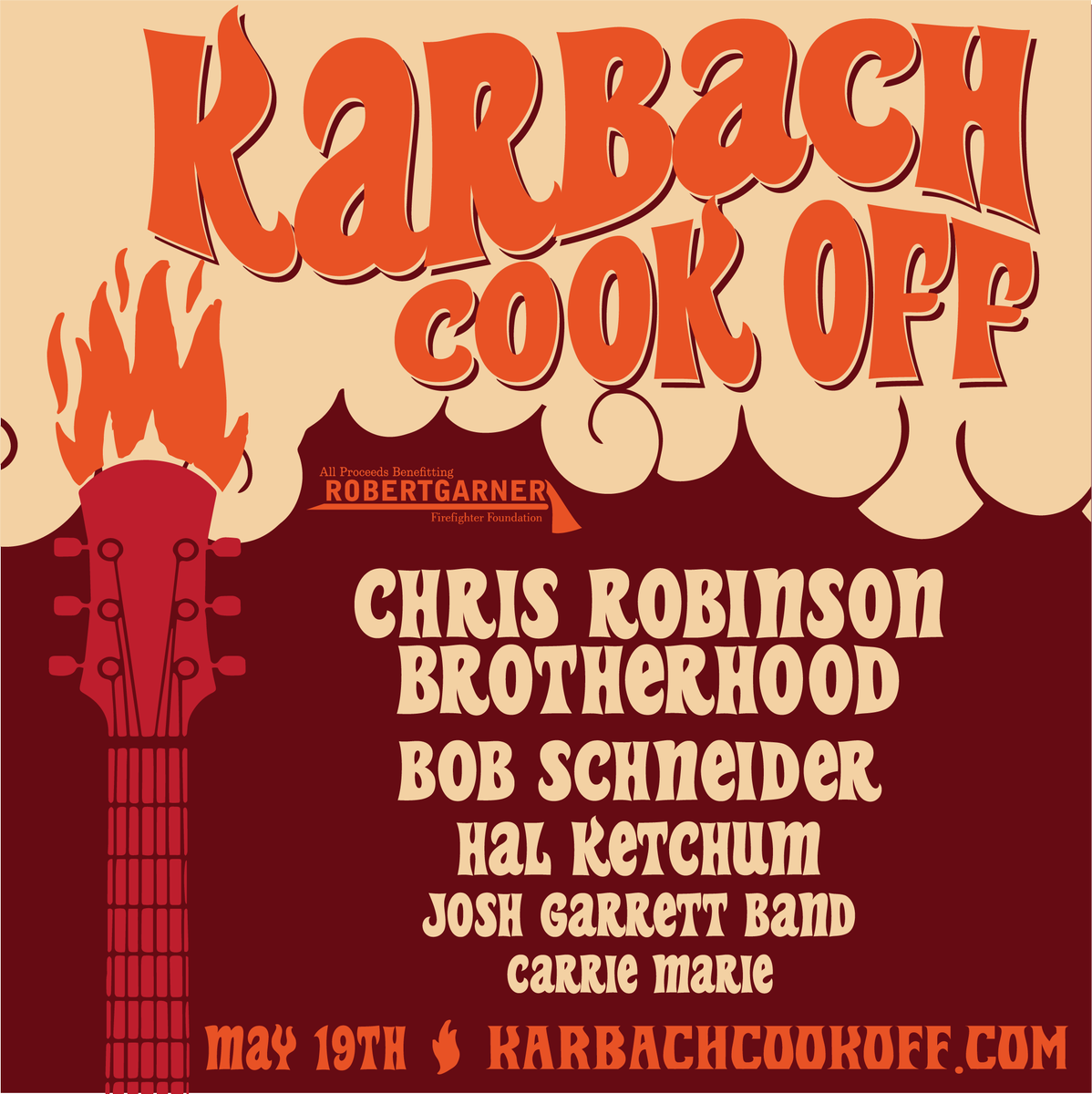 karbachbrewing's tweet photo. New lineup for the rescheduled #KarbachCookOff is set! Grab your tickets today and help support @rgffoundation! https://t.co/0uhvicv5b7