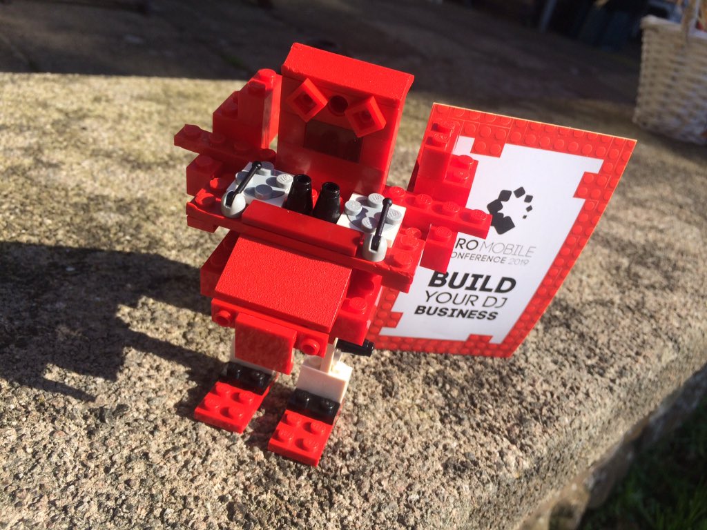 JacksWeddings's tweet photo. The new face in the industry! Truly Mobile Disco! #promobileconference #fridayfeeling #weddingdj #lego https://t.co/WqAfZ5SKxO