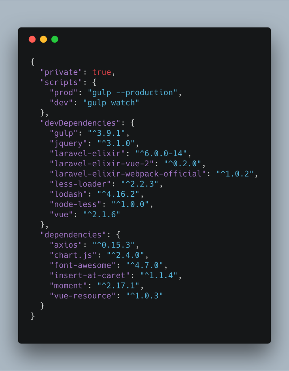 boxxroom_'s tweet image. Coming back to a project and realising how outdated the code is 😬. #TimeToUpgrade #LaravelMix