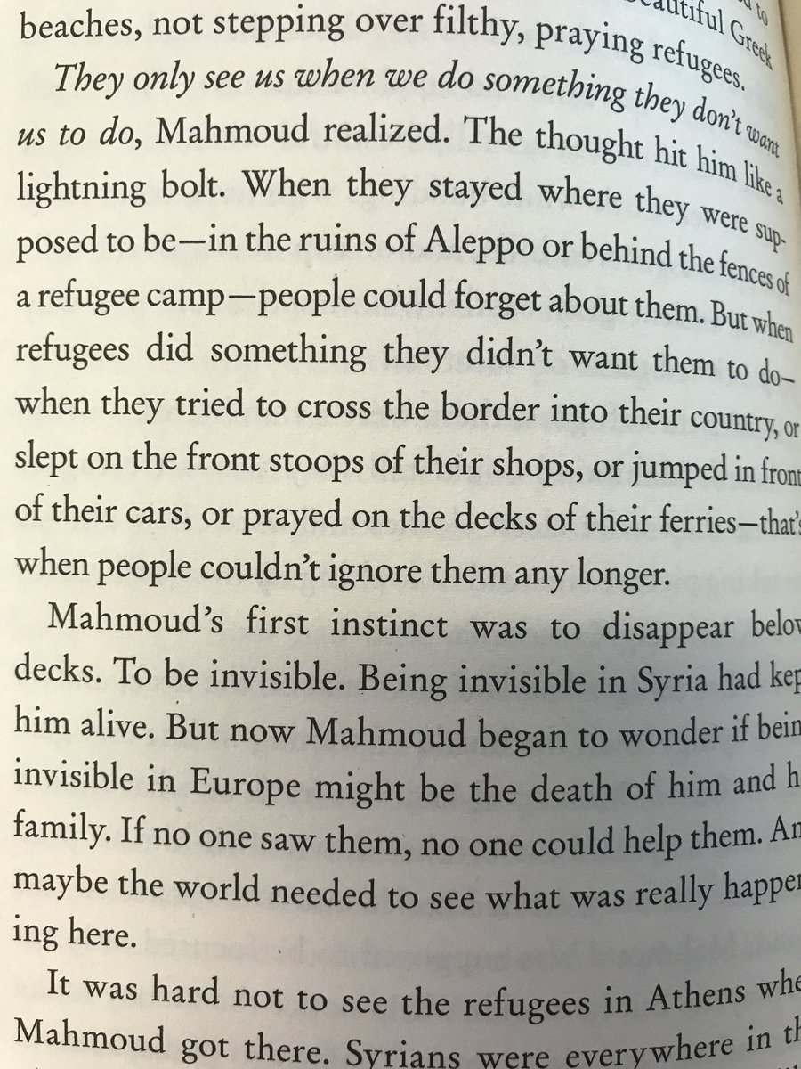 This! An excerpt from #Refugee has us thinking this morning. <a href="/AlanGratz/">Alan Gratz</a>