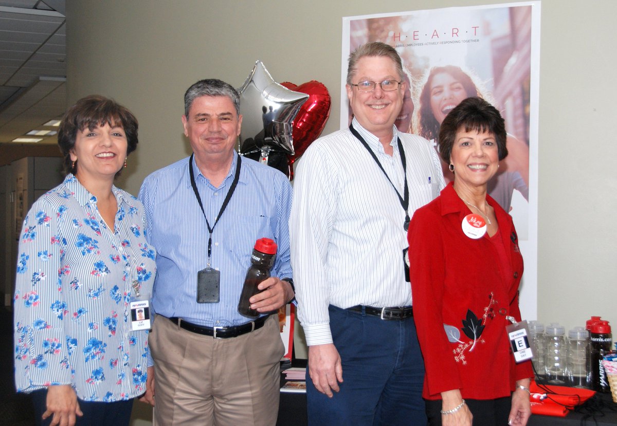 L3HarrisTech's tweet photo. #HarrisCorp is celebrating volunteering during #NationalVolunteerMonth! Our HEART program ambassadors rallied employees across the company. #HarrisHEART https://t.co/WfEwnALSRP https://t.co/aXzC5G4qqd