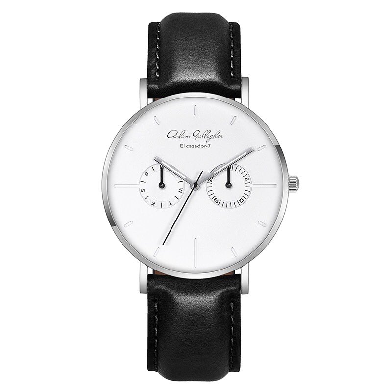 CollectionsAce's tweet photo. Quartz watch Men's luxury high quality waterproof Japanese movement watch Leather strap Mesh belt.
Price: 26k
Available in black leather strap. 
Free delivery 
#collectionsace 
#c♠️ https://t.co/QZy0WGCWud