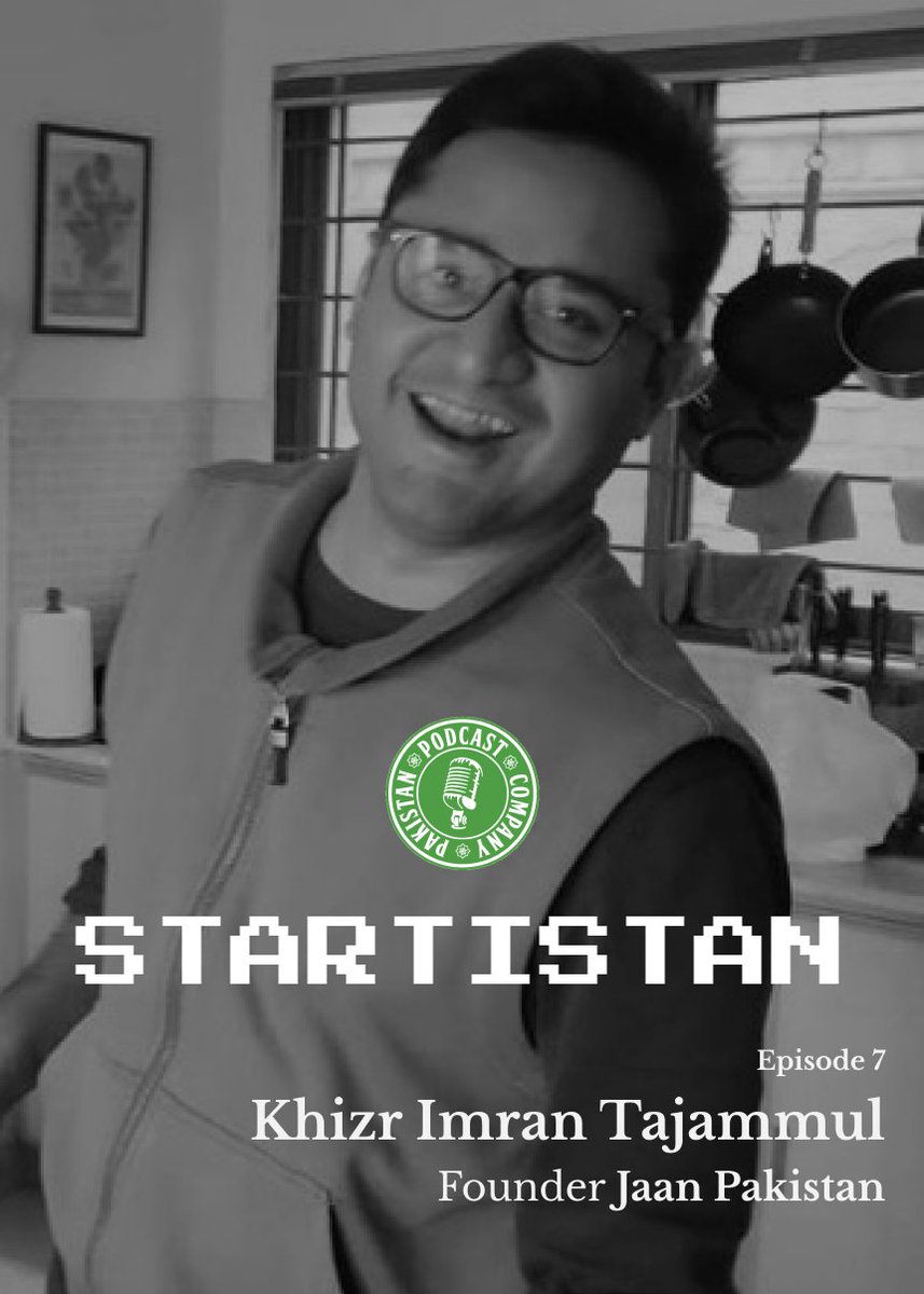 PakistanPodcast's tweet photo. We'll be back on Monday with yet another amazing startup story coming out of Pakistan.

Join us at 7pm Pakistan ST - 10am EST - 7am PST - as we sit with @khizrtajammul, Founder @JaanPakistanOff, and discuss their role in bringing clean cooking to Pakistan.

Happy Weekend-ing! https://t.co/WdYsf1jwrw