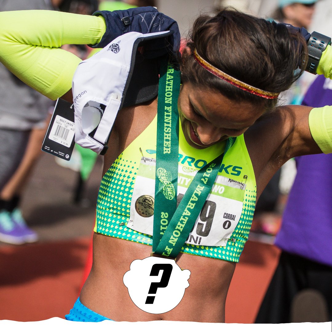 EugeneMarathon's tweet photo. Save the date! 🏅We’ll be showing you our 2018 medals via Facebook Live on Monday, April 23 at 10am PST! https://t.co/Kno03pQSsz