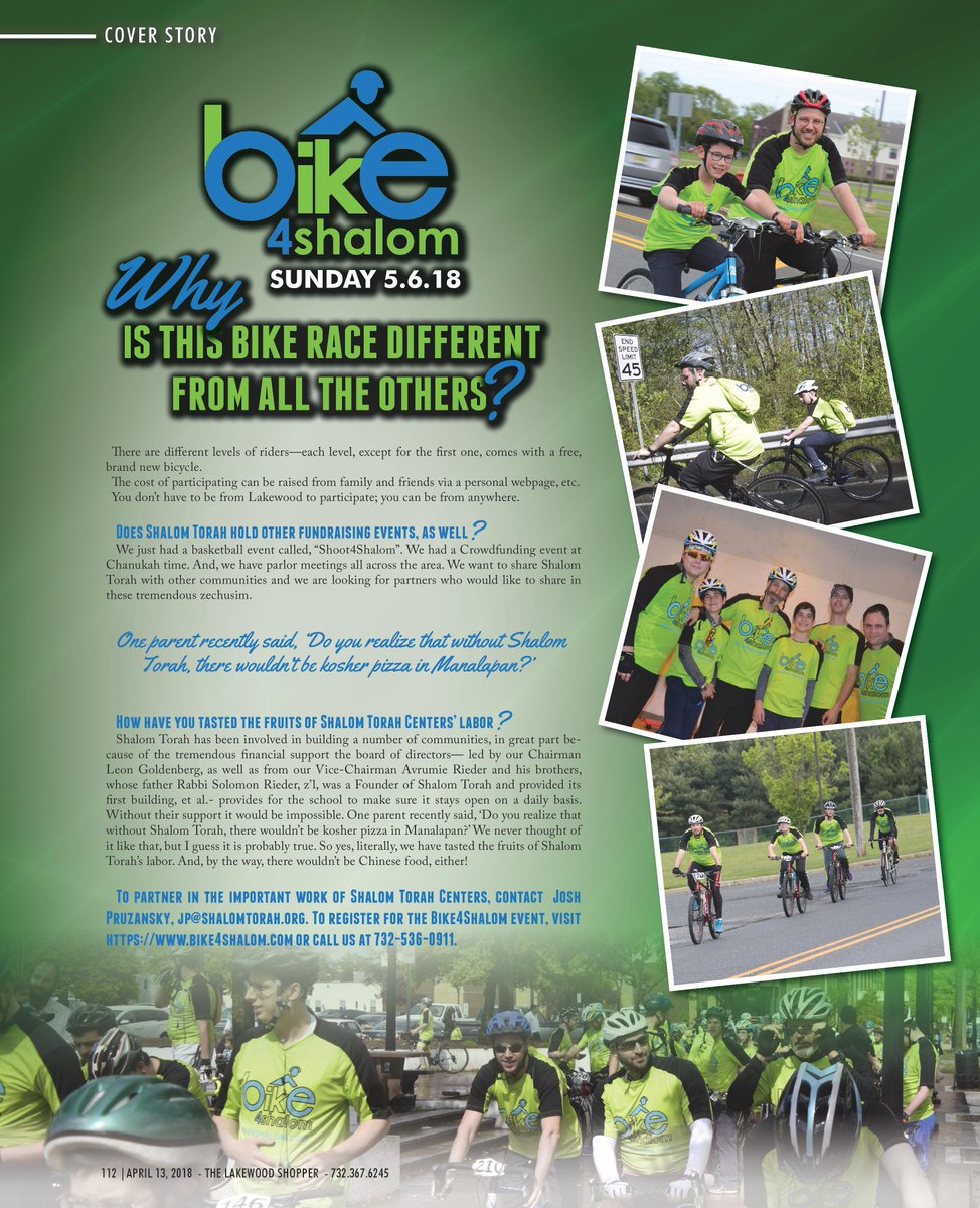 JoshPruzansky's tweet photo. Bike4Shalom taking place in just 2 weeks from Sunday. Fathers, want to ride with your son's? Get great exercise? Great Barbecue at the finish line for riders and their families. Read more about it here: https://t.co/uatb87p1h8 or got to: https://t.co/dt0wEI8m5Z. Sign up TODAY! https://t.co/w5vzaWMelY