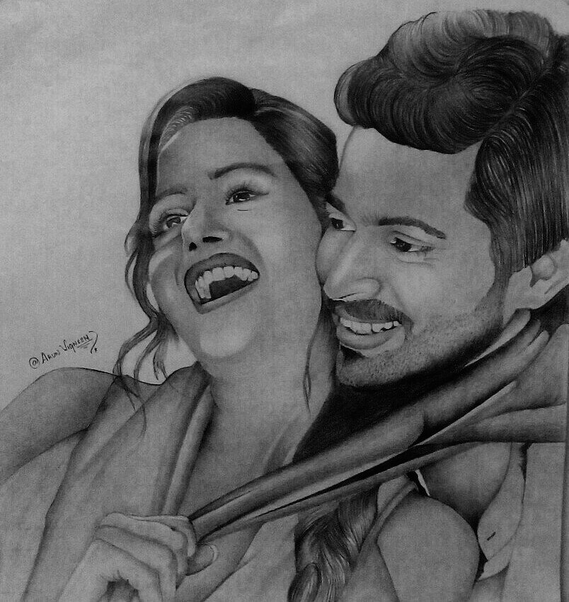 ArunVignesh118's tweet photo. Just a try......
I hope u like it mam @raizawilson @iamharishkalyan 
@thisisysr
#pyaar #prema #kadhal #drawing #fanart #for #raizawillson #artist #dedication #love #Creation https://t.co/84PSPgpMdT