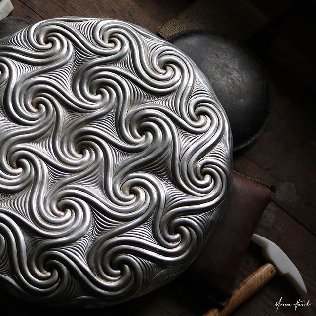 As part of London Craft Week and as well as demonstrating for us at the V&amp;A (9 May), Full Member, Artist and silversmith Miriam Hanid will also be sharing insights relating to the commissioning process with a talk and short demo focused on her bespoke fine silverware at Batt…