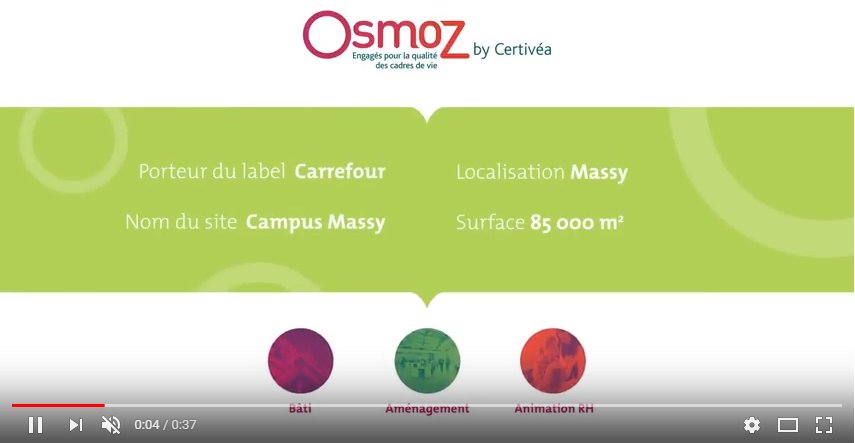 CERTIVEA_'s tweet photo. 🏢@CarrefourFrance à @villedemassy analyse ses enjeux liés à la #QVT avec #OsmoZbyCertivéa [#batiment #aménagement #animation #RH #HQE #cadresdevie #Certivea] Lire le projet📄https://t.co/WdKZri2URJ le visionner 📹https://t.co/l4WTRwU1RP https://t.co/mHGMuEucjU