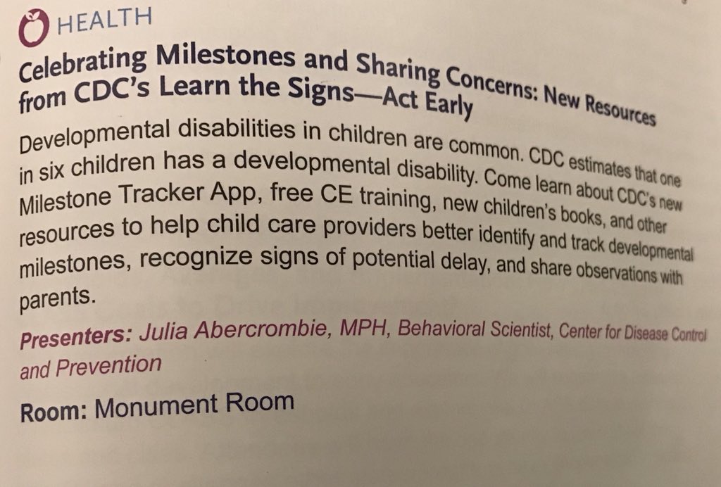 NWAChildCare's tweet photo. Great session on Celebrating Milestones and Sharing Concerns!!! #CelebrateChildCare https://t.co/jvtIX28ge2