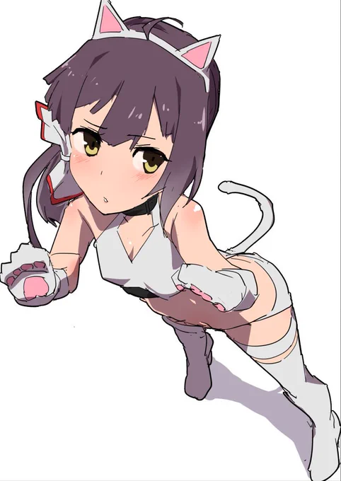 猫コス藤波ちゃん
ワンドロのつもりだったけど遅刻と結構時間オーバーしちゃったからタグなし 