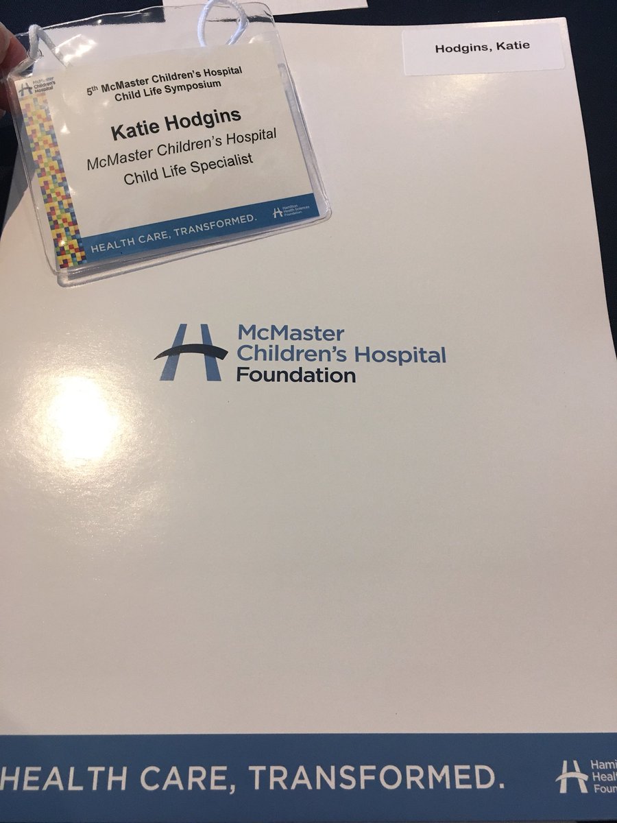 Nothing more moving then being in a room full of like minded people #childlifesymposium2018 #childlifespecialist #childlifecanada #mcmasterchildrenshospital #hamiltonhealthsciences