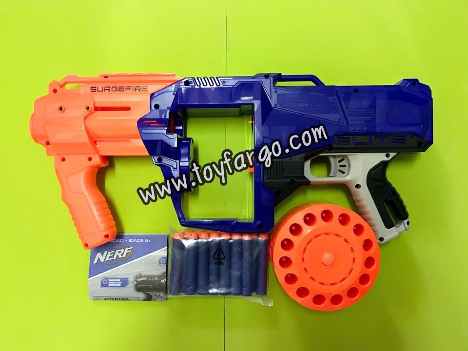 แกะกล่องรีวิว Nerf N-Strike Elite SurgeFire
รายละเอียดเพิ่มเติม toyfargo.com/product/1137