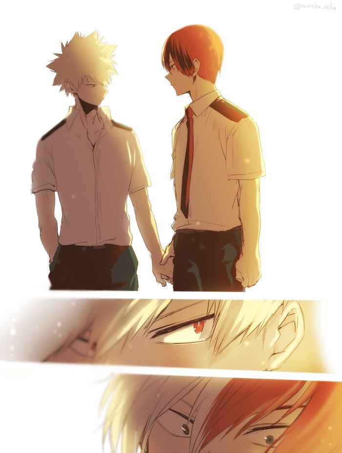 "Happy birthday, Bakuboo. @BrutalSuperior"

He has a truck load of presents for him,— he just needs to take him to them.

Did he mention that he also made the first dish he made for him ever? Spicy ramen.

He thinks that's how he got Bakugo wrapped around his finger,— he's lucky.