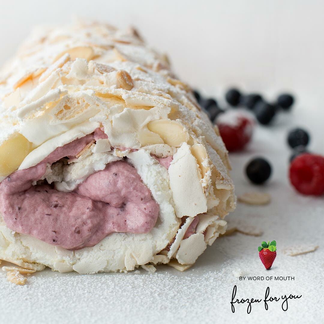 There is no better way to bring people together than with desserts. Think fresh, light, soft and sweet. Our Meringue Roulade is a perfect after dinner dessert! 
Order online at frozenforyou.co.za.
