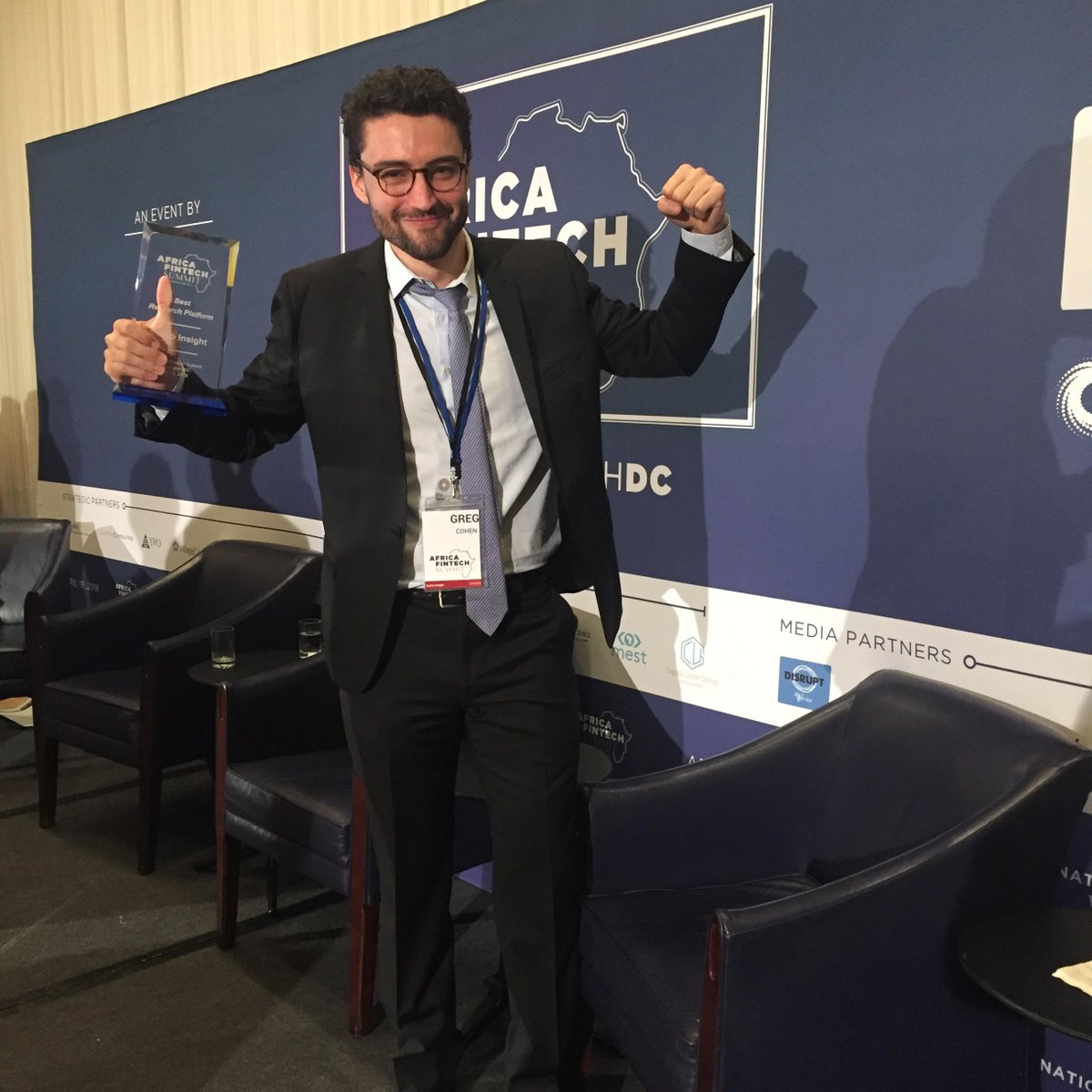 Asoko awarded Africa's best research platform at the Africa Fintech Summit. 
#AfricaFintechDC #asokoinsight 🎊🎉