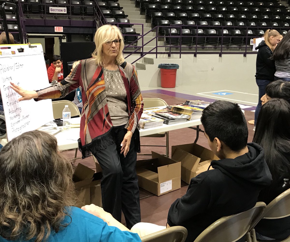 sarahmaven's tweet photo. Territorial magazine. #ccad18 @DodgeCityMiddle https://t.co/RppBT4bD2G