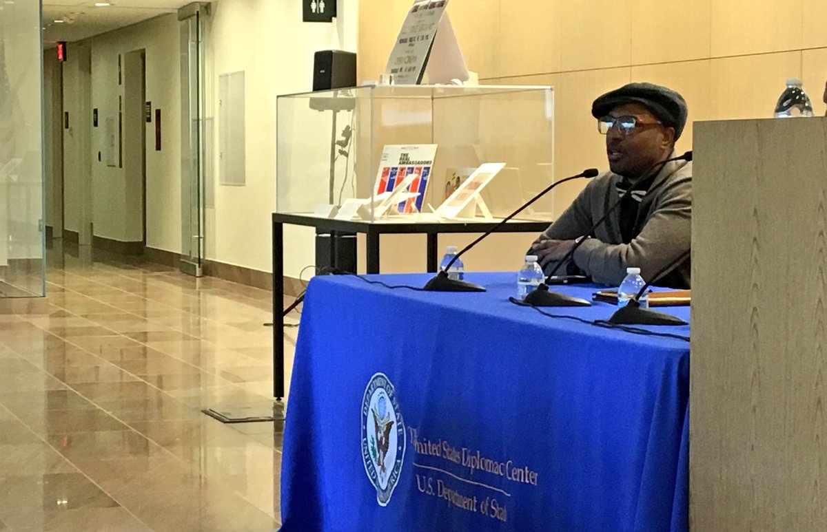“Simply because we’re Americans, everything we do, everything we say, gives a glimpse of what American life is like.” - @kennywesley on his @USAmusicabroad experience #DiscoverDiplomacy