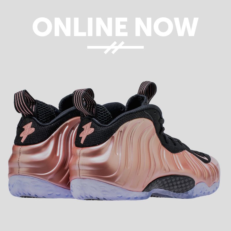 solestory_se's tweet photo. FRIDAY SOLES!
Grab your Rust Pink Nike Air Foamposite One online now.
#solestory #solemates #foamposite #penny #nikesportswear #rustpink https://t.co/WOKafegKnl