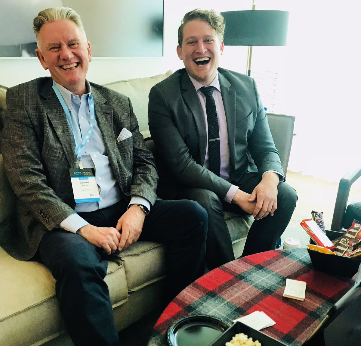 casheltravel's tweet photo. Two happy campers (working hard) at #ITE18 in Vegas, James and Dylan.
NB: No need to bring the sun back to #Edinburgh James, we're basking in beautiful rays right now. Tomorrow promises to be even better ☀️😊 https://t.co/Xda425WhXH