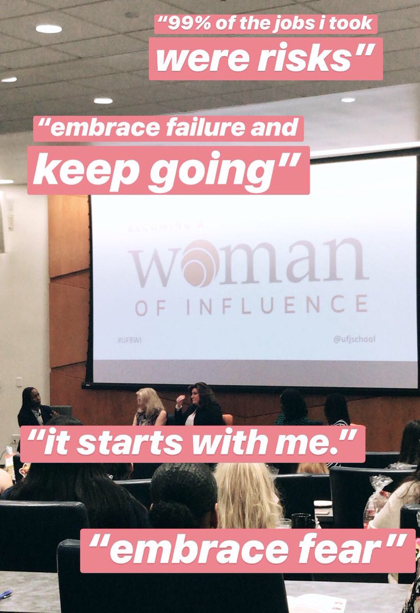WeAreMWomen's tweet photo. Embrace fear. Embrace failure. Take risks. #UFBWI https://t.co/1F2HYvGGwF