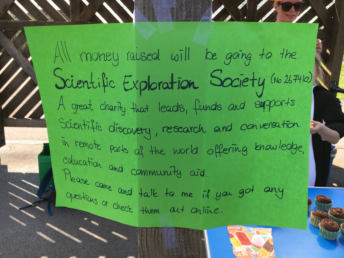 SouthbroomStJ's tweet photo. Thank you to everyone who supported Hannah and her Mum. She will be running the @LondonMarathon 🏃🏼‍♀️on Sunday. As a school we managed to raise £260 for the charity she will be representing - The Scientific Exploration Society 🏔👩🏼‍🔬🛶🗺 https://t.co/rDIi6mE91I