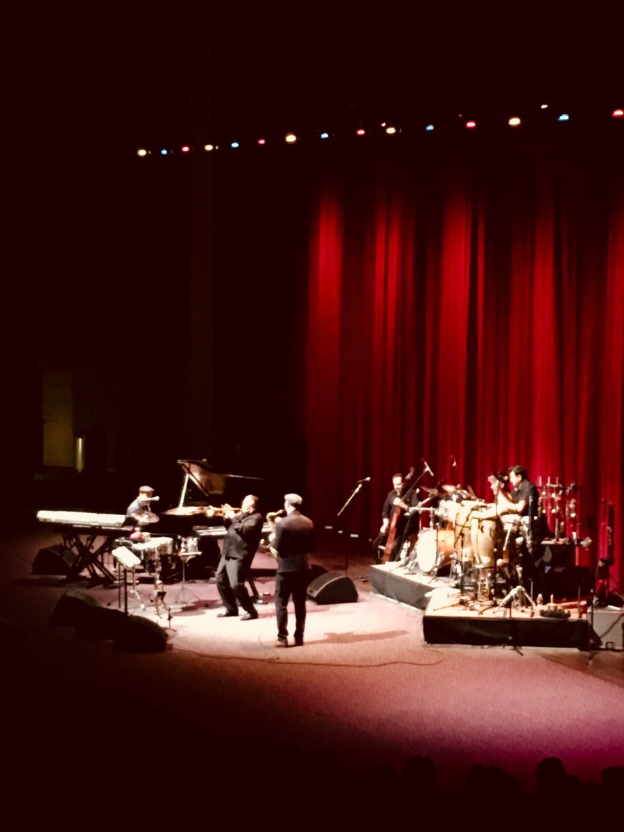 KRTU917FM's tweet image. Legendary Trumpeter, Arturo Sandoval Live in Laurie Auditorium playing for area students brought to you by @ARTSSanAntonio! #artsSA #jazz #krtu #arturosandoval