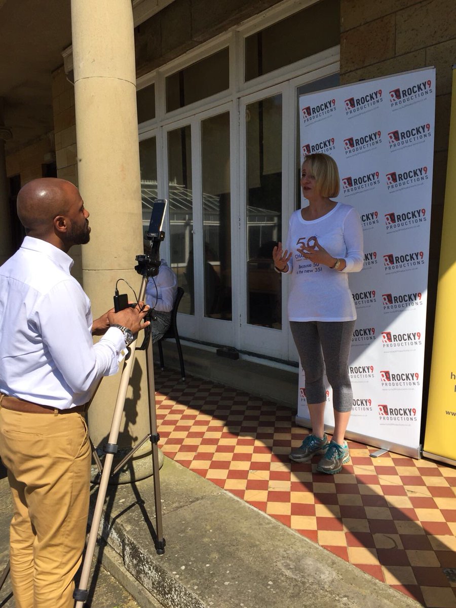 50_challenges's tweet photo. Our founder Siobhan Stirling, has been making a video with @r9productions, talking about the #50Challenges community @womenworkevents @Salomons_Venue today! We are looking forward to seeing the final edit!! #womenwork2018 https://t.co/jbbaRzL2PO