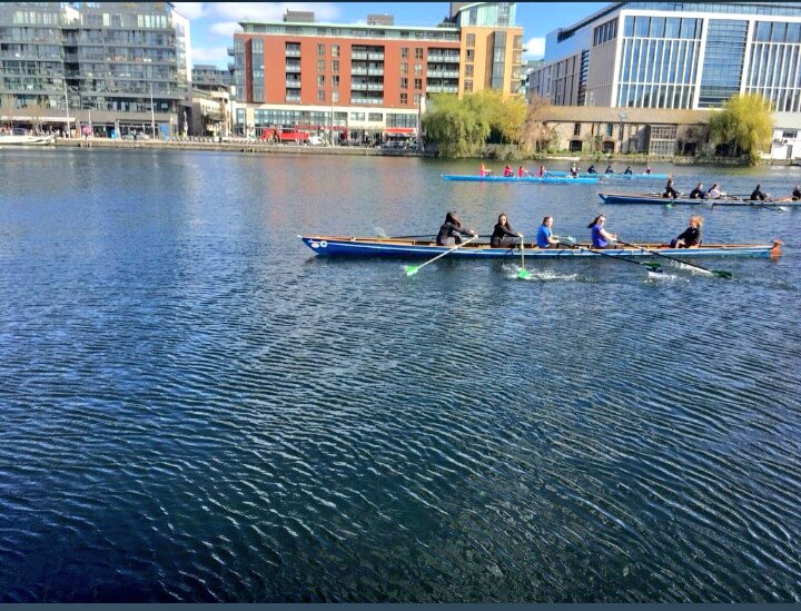 TYColaisteBride's tweet photo. Well done to all our rowers who took park in @get_rowing down at the docklands, plenty of fun in the sun ☀🚣☀@RowingIreland. Huge congratulations to Morena, Kiara, Sophie and Leah who won their heat and got through to the semi-finals #Getgoinggetrowing  #TYrowing #girlpower👧👍 https://t.co/v8hmJwQbtj