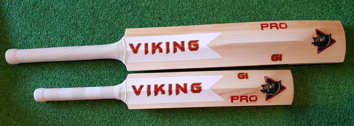 vikingcricketuk's tweet photo. bats going out to the USA, New Zealand and the UK but this one is special made for a little boy who lives locally cant wait to see his face.. Adult Thor and Little Thor both made from the same quality English willow and Made right here in Yorkshire #littlethor https://t.co/L50AL6wiJD