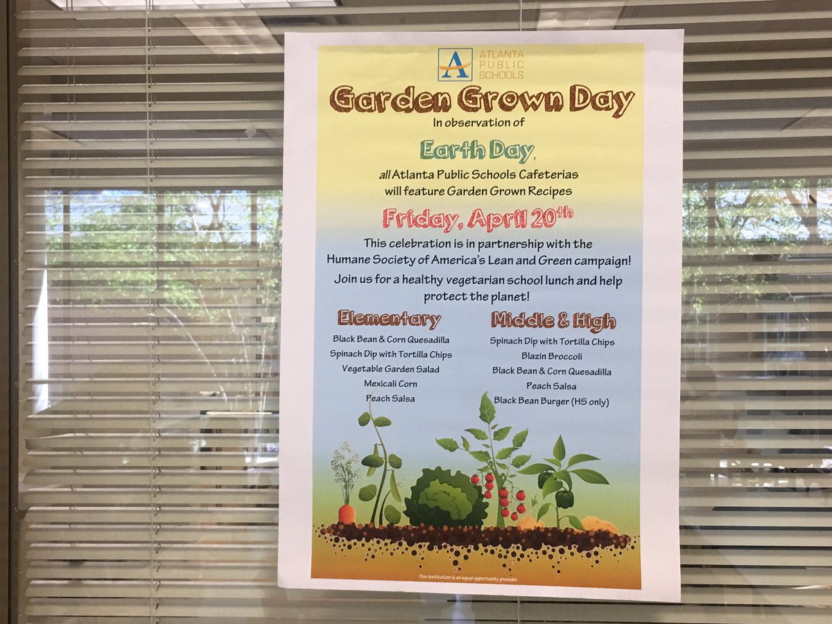 TaylorJonesAPS's tweet photo. @APSGardenHills celebrating #EarthDay2018 with a garden-grown lunch!!!! @CarstarphenMJ https://t.co/Hwi9oYbadx