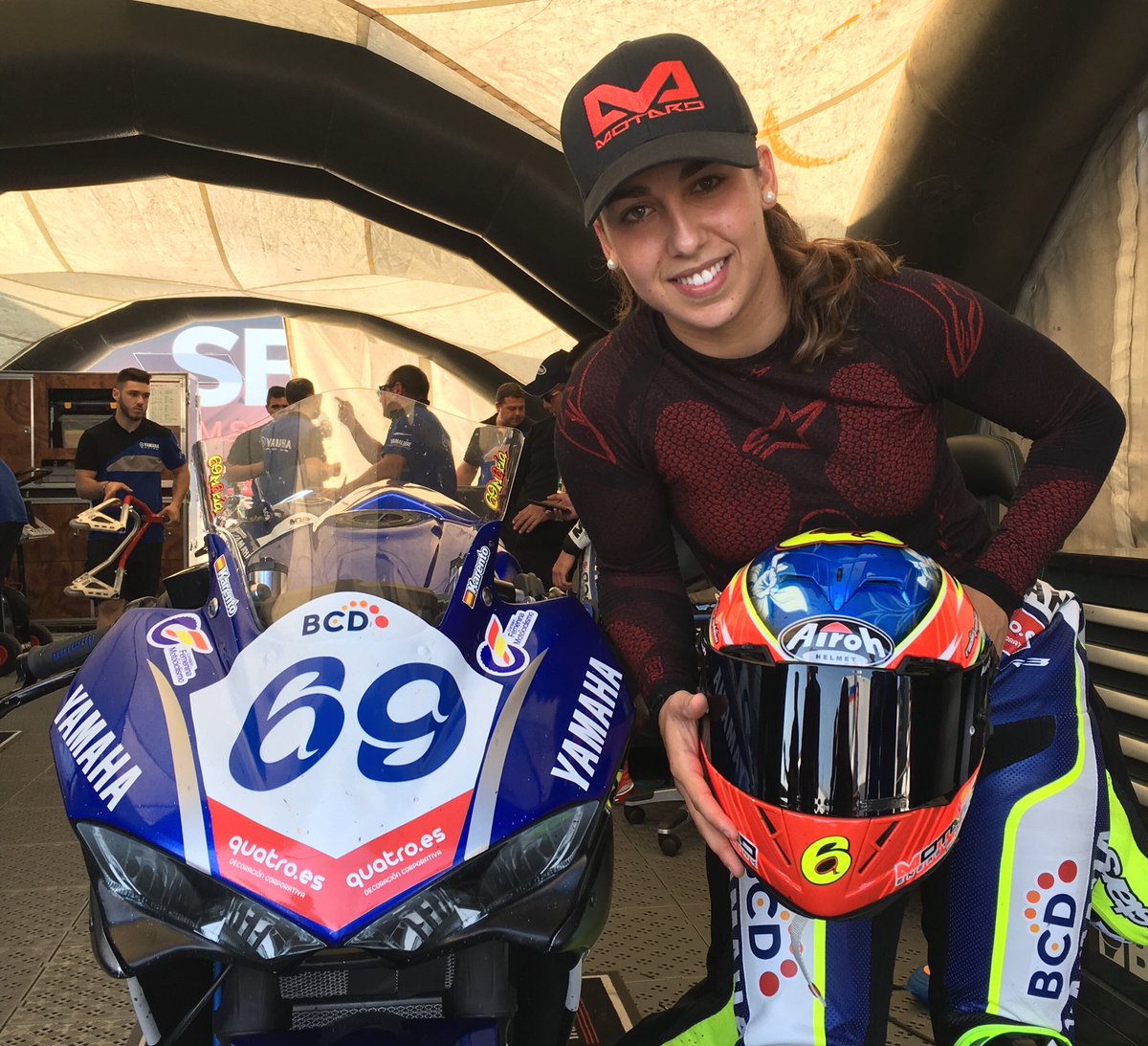ms_racing_'s tweet photo. Mañana directa a la #SuperPole2 🎉🏁 1:51.923, P9 en el #FP2. ¡ENHORABUENA! | #DutchWorldSBK https://t.co/tQDS18Fe2U