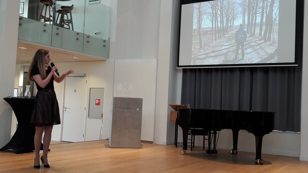 _CEJA_'s tweet photo. This afternoon, Vice-President @IrisBouwers was in Wageningen University @WUR to present CEJA and discuss with students on the challenges faced by young farmers. Thanks to @RootsInEd for the invitation and to the students for the inspiring thoughts! https://t.co/kdodJDbCWf