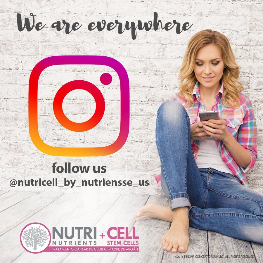 NUTRICELL_US's tweet photo. We are everywhere and Instagram could not be the exception. Follow us in our official account  and find out everything we have for you!
#nutricell #nutriensse #hair #americansalon #stemcell #treatment https://t.co/JNxEK1Lopv