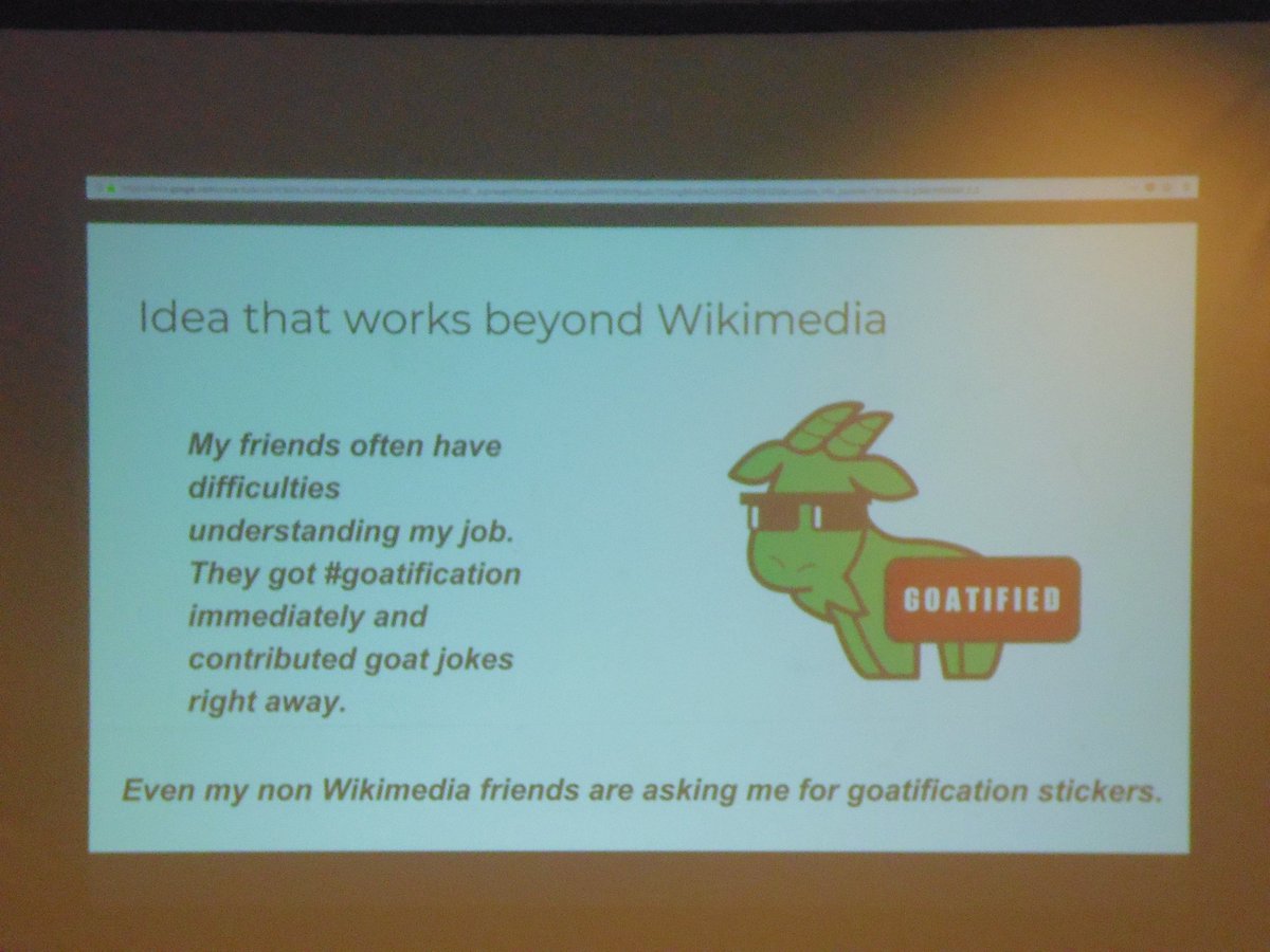 wikimedia_ve's tweet photo. #Goatification #WMCON #WMCON2018 #SomosWikiVe #SomosGoatsVe #GoatsItsTheNewCats #Fun :) https://t.co/aFyUFSXyI7