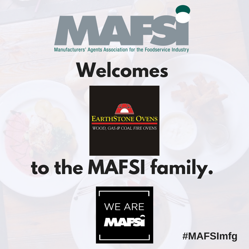 MAFSIAssoc's tweet photo. Join us in welcoming Earthstone Ovens to the MAFSI family! #MAFSImfg #WeAreMAFSI https://t.co/RR7hlkEDrV