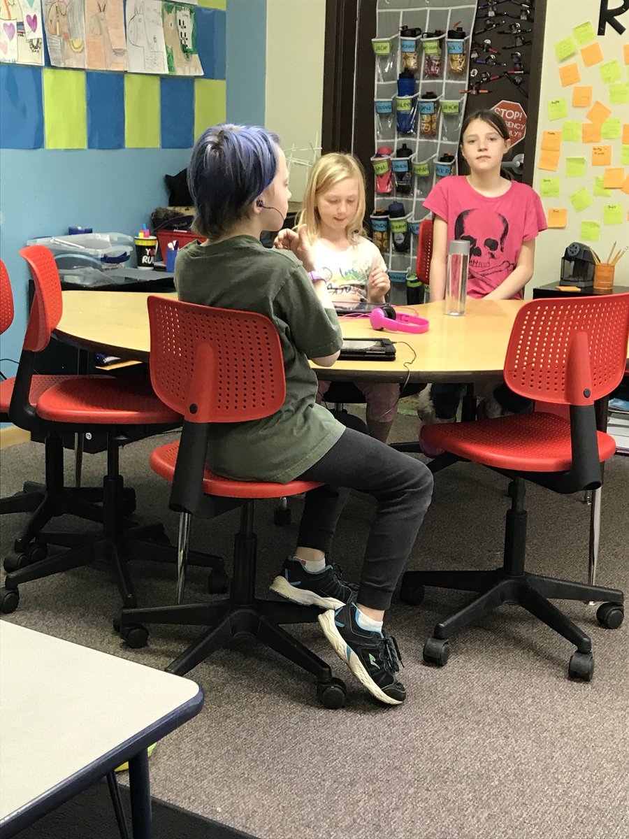 Hi my name is Mylle I will be the Tweeter of the day. Some of Mrs.Wood’s class is in our class doing research and we are reading 📖. By Mylle