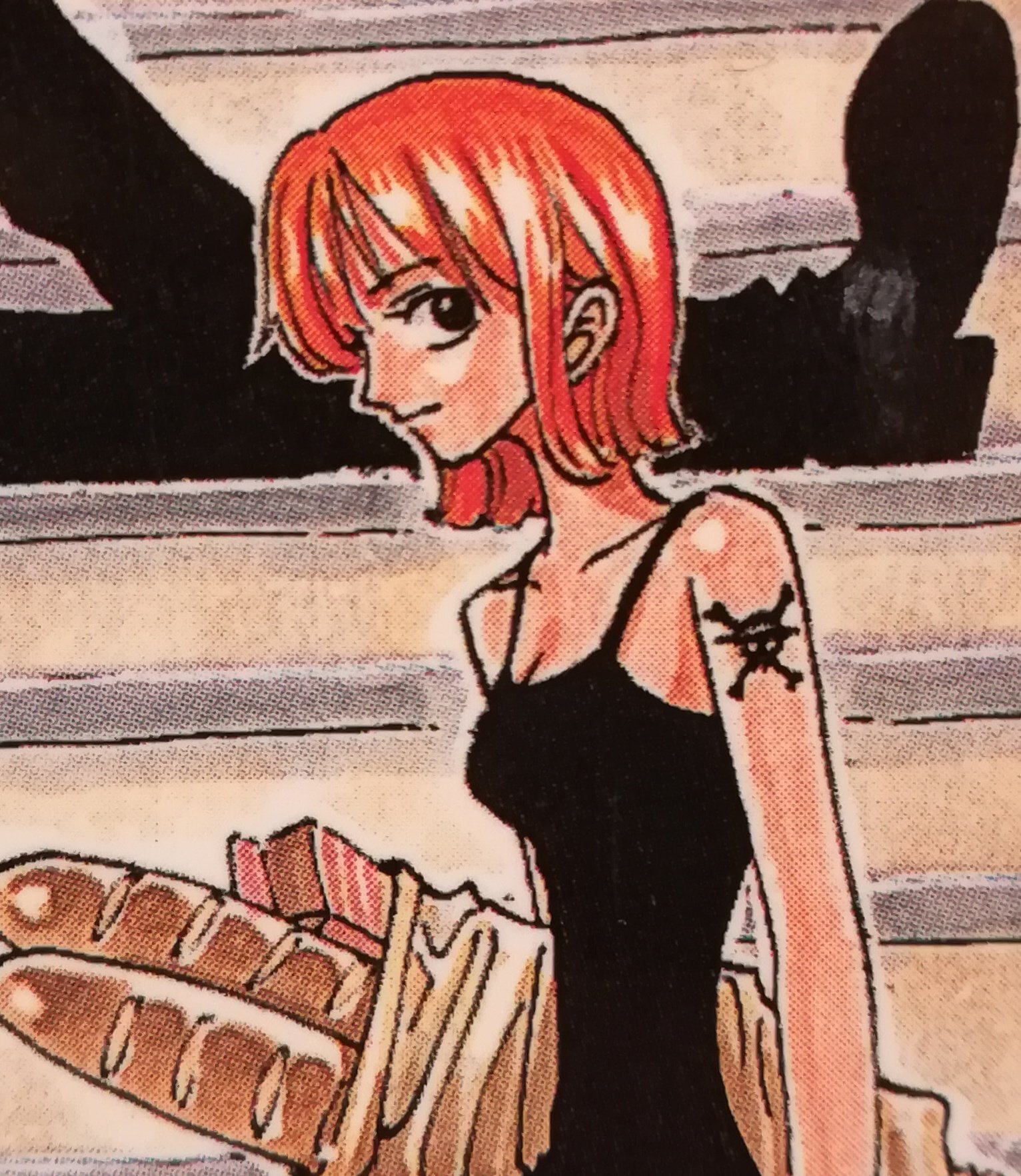 One Pieceが大好きな神木 スーパーカミキカンデ Twitterissa 6巻の表紙のナミって思えば凄く貴重ですよね タトゥーが T Co Dl8sog3upd Twitter
