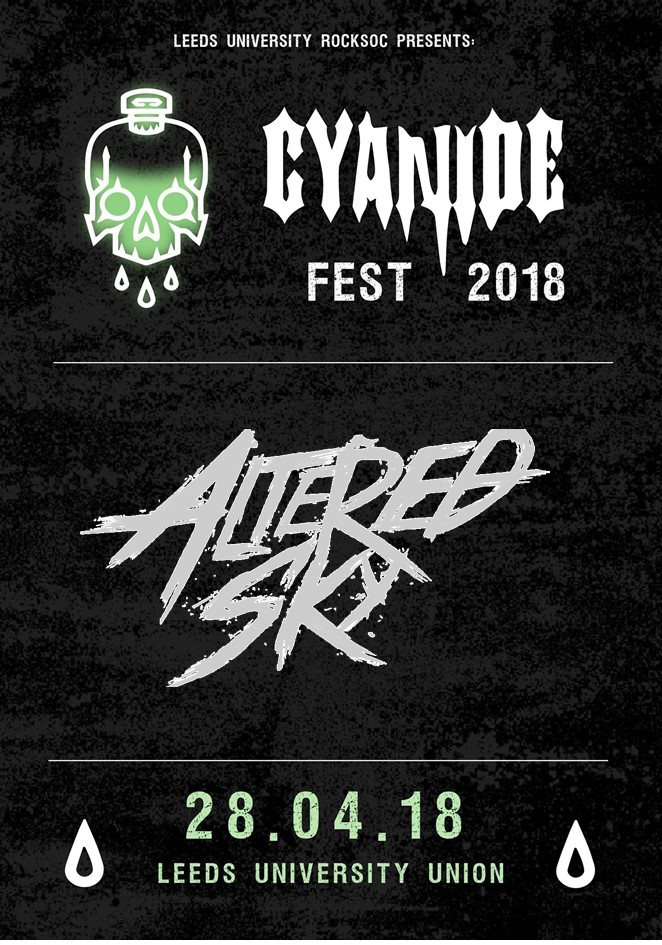 luurocksoc's tweet photo. Our headline is the amazing @AlteredSky ! #rock #cyanidefest #charity #metal https://t.co/HYuLeIbUzT