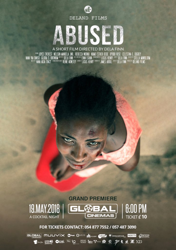 xotlist's tweet photo. Anticipate the Grand Premiere of ABUSED produced by Deland Films (@DelandFilms) happening live at the Global Cinemas (Choice Bus Stop - Weija) on the 19th of May 2018!

Cc: @DelaFinnGh @pkafedo @trendsOfGH @eboxafrica 

#Abused
#VoltaConnect https://t.co/Qyz0utfK85