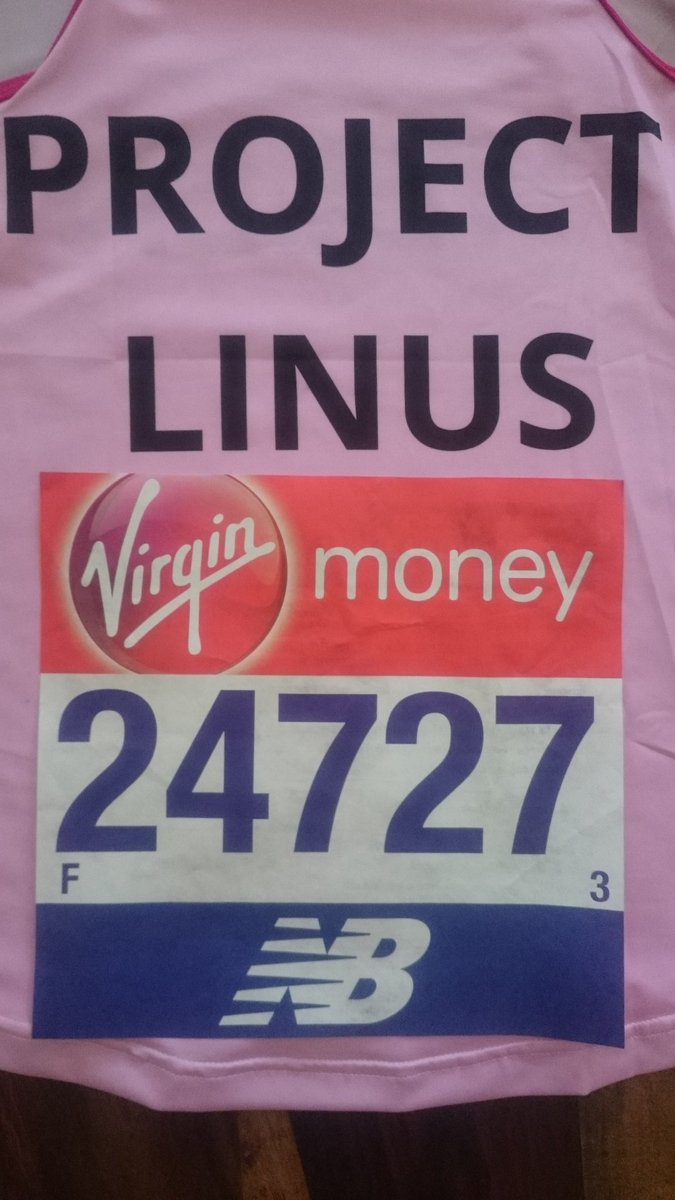 helenfarrah's tweet photo. #LondonMarathon on Sunday for @ProjectLinusUK amazing organisation who supply quilts to sick babies and children in hospital inc @StGeorgesTrust!  If you can donate please do so via https://t.co/ElPhVrckWK  thank you!! https://t.co/FnO1xUL9ns